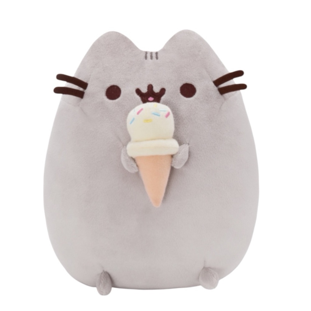 Pusheen Cat Ice Cream Plush Gund 2015